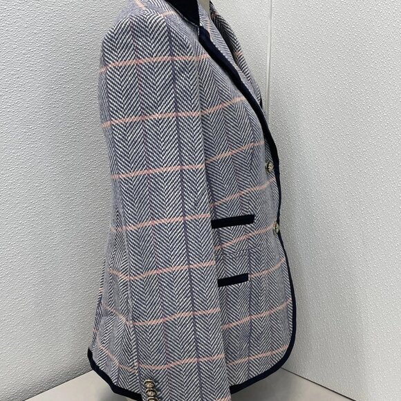 Barilouche Women's Seville Wool Slim Fit Blazer – Size 38/2 – Multicolor - Picture 3 of 8